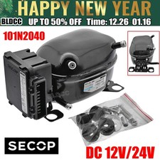 Set of SECOP BD1.4F 12V/24V DC Micro Compressor + 101N2040 Electronic Controller