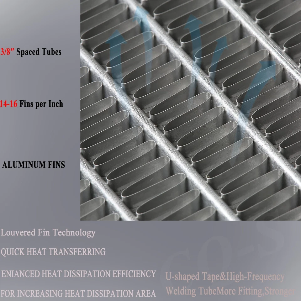 3 Row Radiator Shroud Fan For 1982-1991/1983 GMC C1500 K1500 K2500 C2500/ K3500 - Image 4 of 4