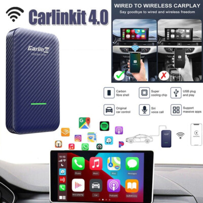 Carlinkit 4.0 Car Player for Wired to Wireless CarPlay Box Android Auto Dongle
