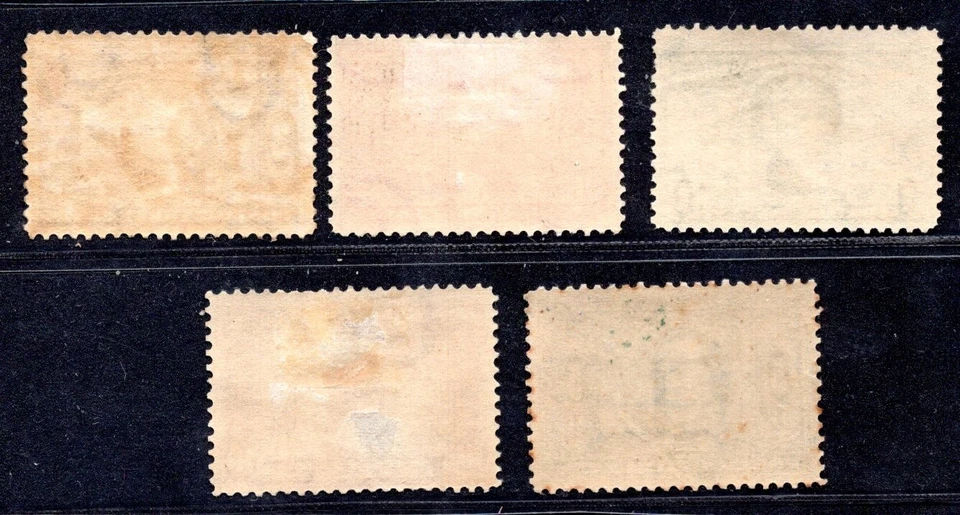 US 1904 Sc. #323-327 MINT HINGED THE 1c IS MNH THE 10c HAS GUM THINS - Image 2 of 2