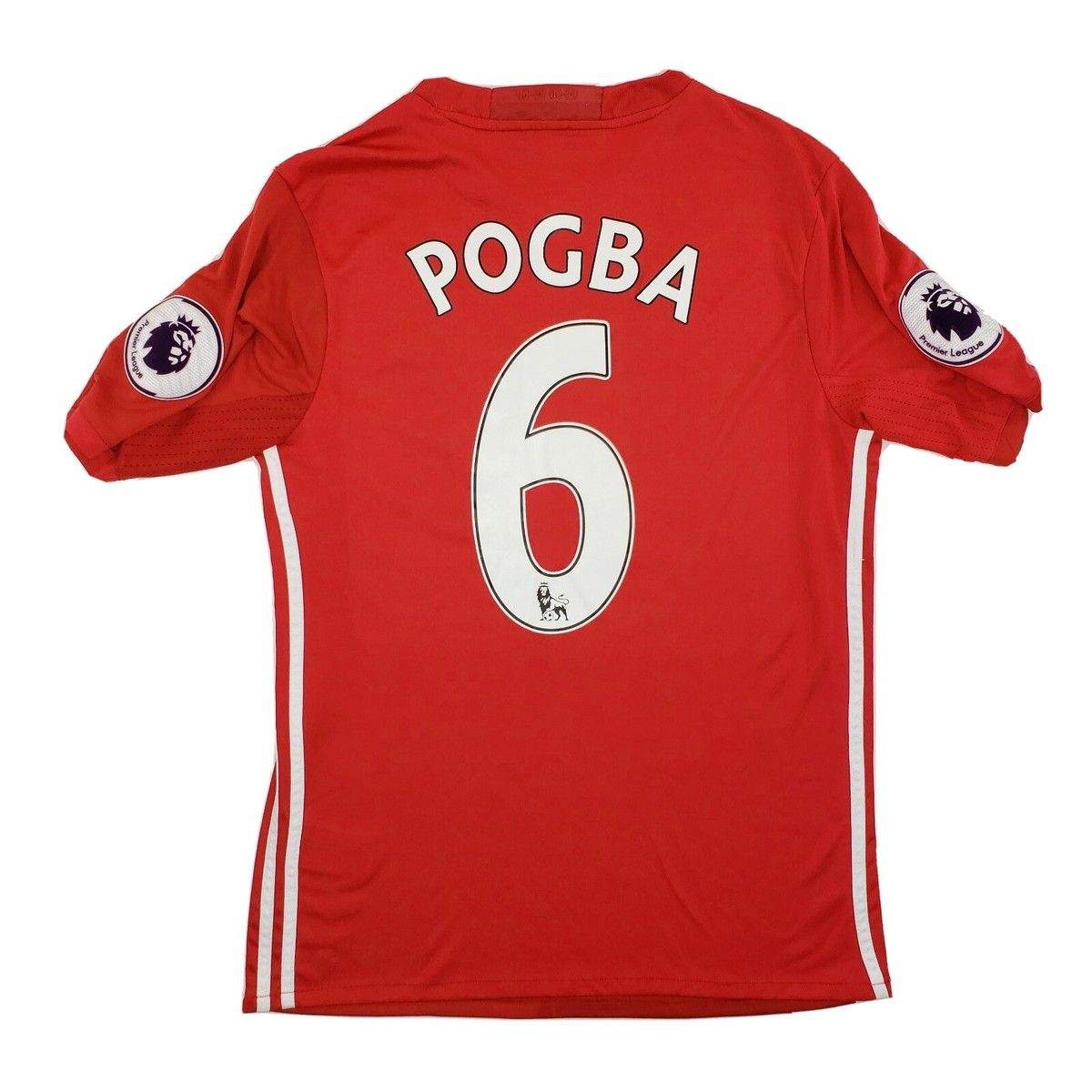 2016-2017 Adidas Manchester United Paul Pogba 6 Home Climacool
