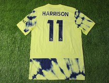 LEEDS UNITED HARRISON 2022-2023 FOOTBALL SOCCER SHIRT JERSEY AWAY ADIDAS SIZE M