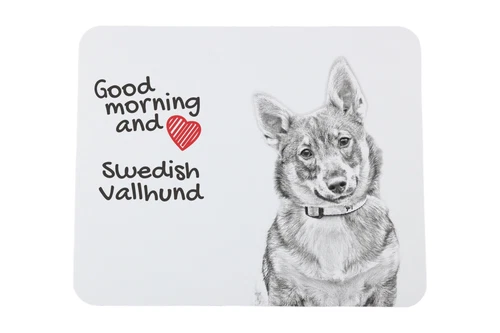 Zweedse Vallhund muismat met hond Art-Dog