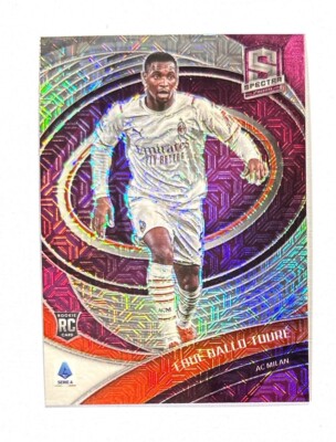 Fode Ballo-Toure ~ 2021-22 Chronicles Spectra Series A ~ Purple Mojo Rookie #247
