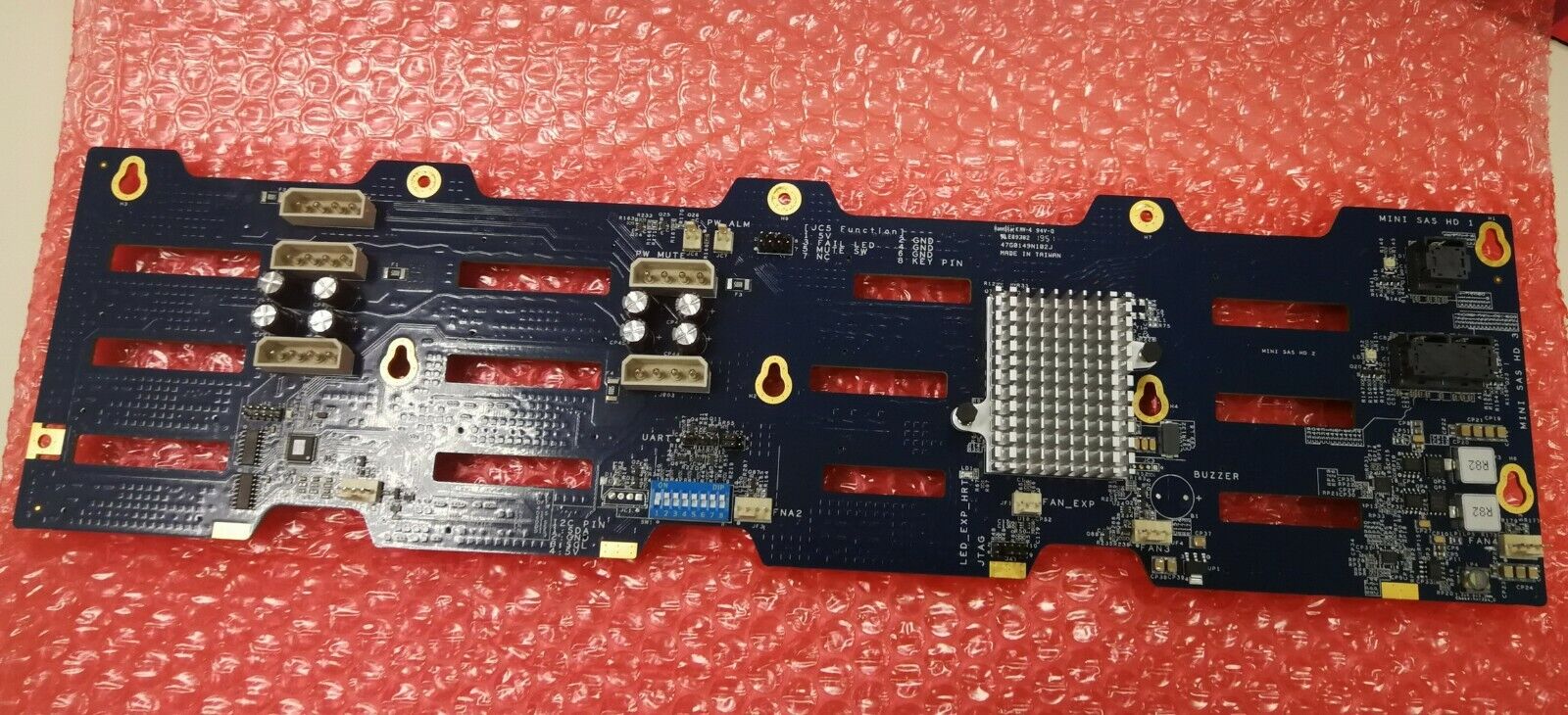 New 380-31610-3009A0 12G backplane for RM31616 chassis by Chenbro, with Expander