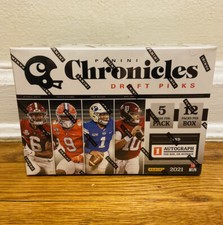 2021 CHRONICLES DRAFT PICKS NFL FOOTBALL MEGA BOX LAWRENCE JONES RC AUTO PRIZM