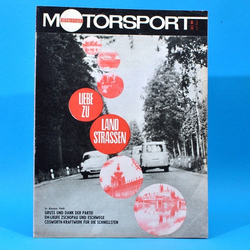 DDR Illustrierter Motorsport IMS 6 1971 Mc Laren-Ford Zschopau Eschwege Saarow D