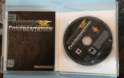 PS3 Socom Navy Seals Confrontation Playstation 3