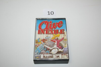 ZX Spectrum Game Tape - Clive in Exile: Illusion Software Ltd * selten