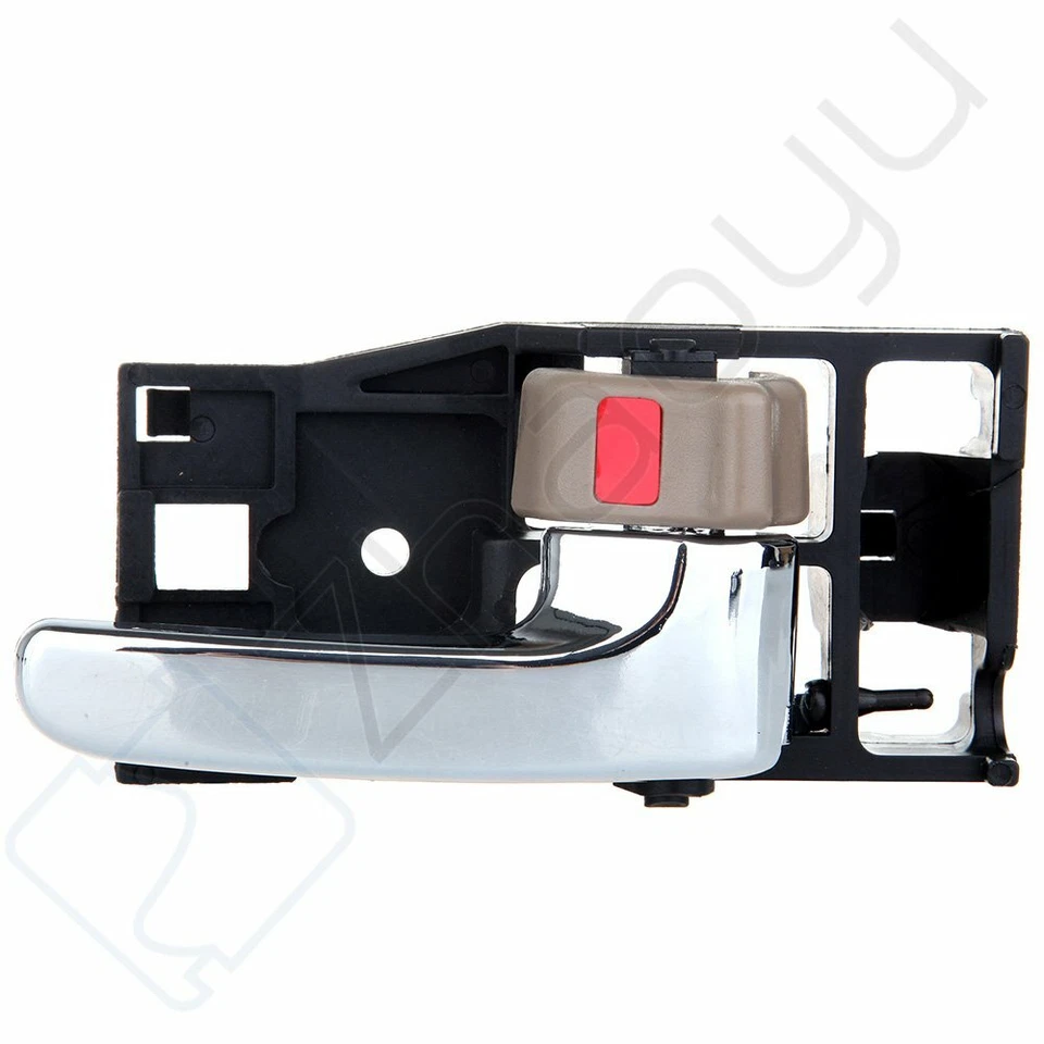 Juego de 2 manijas interiores izquierda derecha beige con cubierta para manijas de puerta Toyota Avalon 00-04 Foto 3 de 4