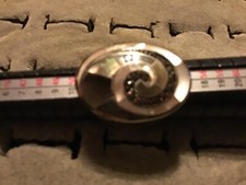 Sterling Silver Abalone MOP Inlay Ring Sz 7