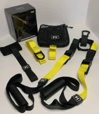 Home Gym Suspension Resistance Strength Training Strap Workout Trainer Fitness