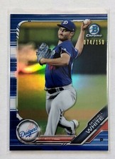 2019 Bowman Chrome Mitchell White Blue Refractor /150 #BCP-172 Toronto Blue Jays