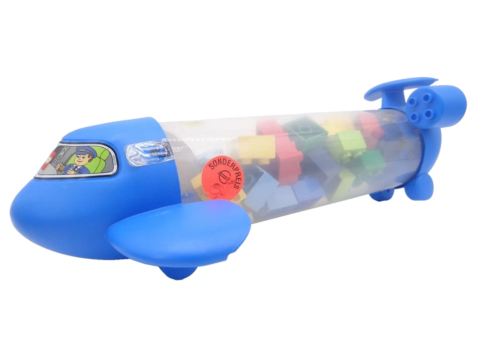 Lego Duplo Jet Flugzeug 32 Bausteine 5504 Vintage Spielzeug Set 2005 NEU mit OVP - Bild 1 von 4
