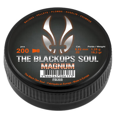 Black Ops Magnum-Patronen 5,52 mm 200 Stk.