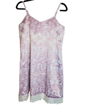 Anthropologie Eloise Womens Small Slip Dress Satin Lace Lingerie Fairy Romantic