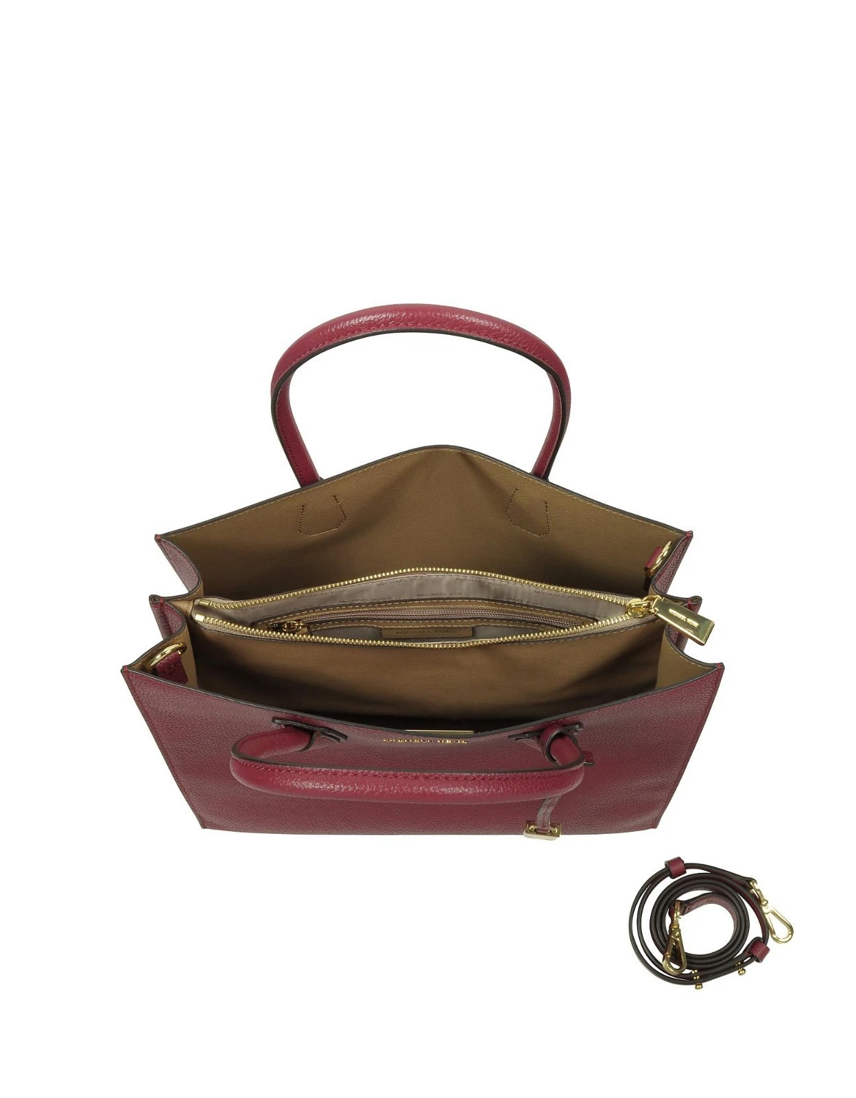 Borsa a tracolla Michael Kors Studio Mercer convertibile grande borsa in pelle