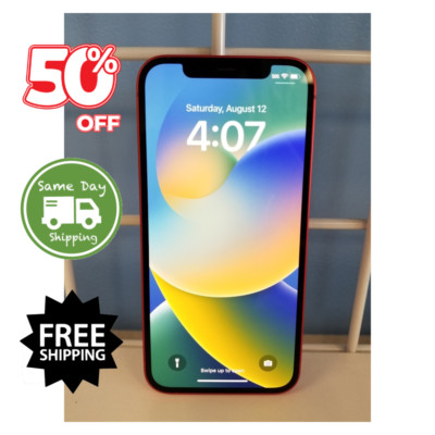 Apple iPhone 11 128/64GB Unlocked Tmobile Verizon Sprint 4G Pristine- Red/Purple