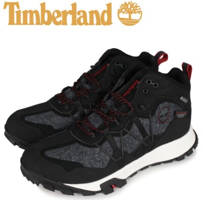 Timberland Dark Gray Garrison Trail Waterproof Mid Hiking 