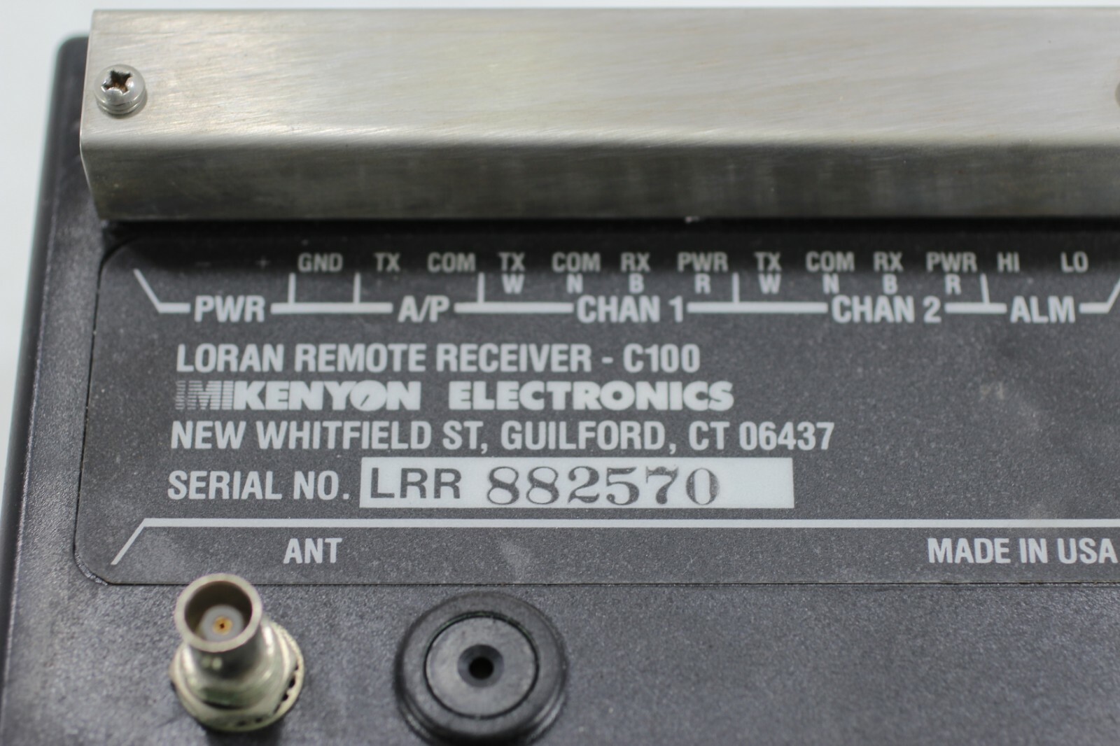 Kenyon Electronics Loran C100 Remote Receiver FAST SHIPPING eBay