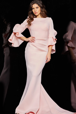chinese dress ladies Jovani Evenings Dress 26275 Nude/Silver / 10