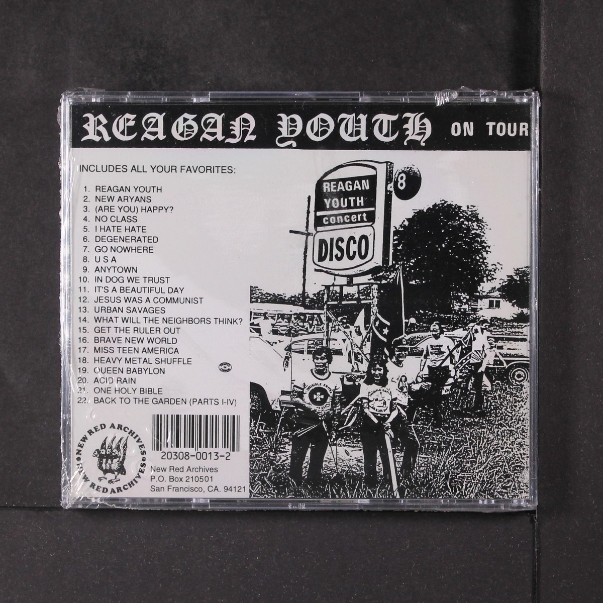 米Cassette Reagan Youth Vol. 1 NRA11C NEW RED ARCHIVES /00110 Reagan Youth - The Poss Tapes - 1981-1984 (Cassette