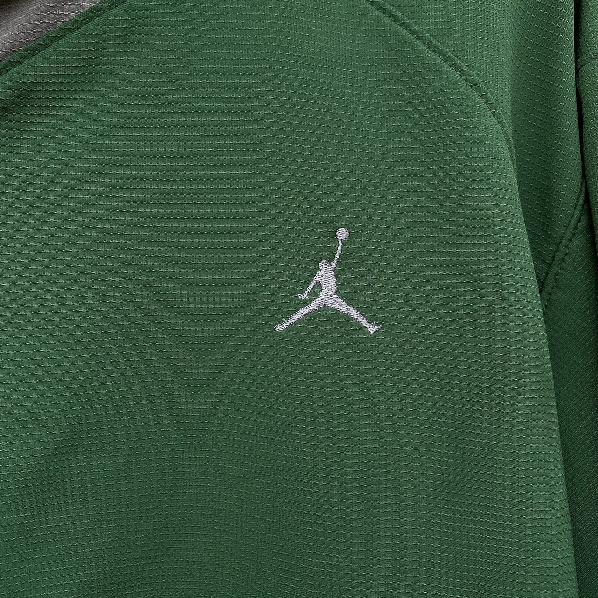 新品 Air Jordan Varsity Jacket 'Green'Lサイズ Air Jordan Jacket Kids Large Green Softshell Bomber *Stain
