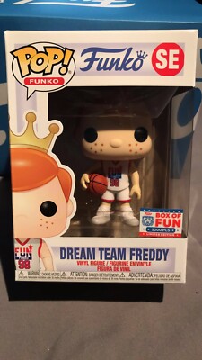 Dream Team Freddy Funko Pop Box Of Fun Exclusive 2021 Limited