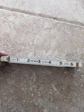 6 Ft. DIETZGEN Engineers Folding Ruler Wood Dietzgen...RARE