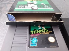 tennis nintendo nes europa version en boite sans notice PAL NOE 🇩🇪