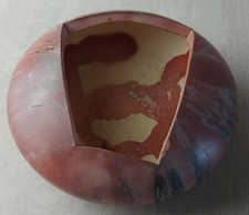 Ancien pot / vide poche, en poterie, Les grès de Remmy Vincent Alsace Betschdorf