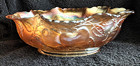 Dugan Marigold Carnival Peach And Pear  12 1/4 inch  Banana Boat  c.1920's — photo 2