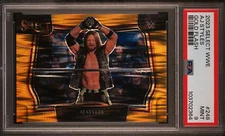 2023 AJ Styles #248 WWE Select Ringside Gold Flash Prizm PSA 9 Numbered /10 SSP
