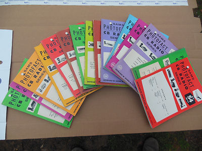 SAMS Photofact CB 99 101 102 103 104 105 106 107 108 109 110 112