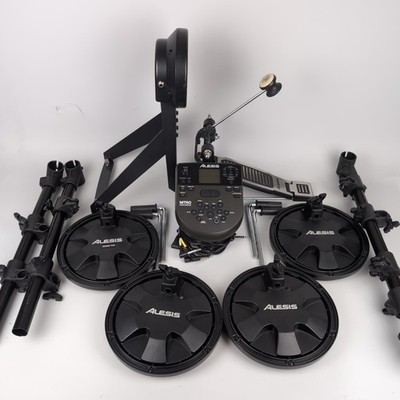 Alesis Nitro DM7X Electronic Drum Kit w/ Module Tested Incomplete FREE SHIPPING!