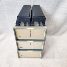 3 Leitz Wetzlar Slide Magazine Boxes w/Two Trays 36 35mm Slide Capacity Per Tray