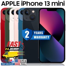 New in Sealed Box Apple iPhone 13 MINI A2481 128/256 Factory Unlocked Smartphone