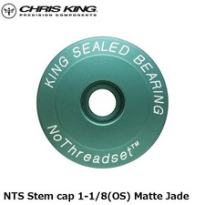 Chris King NTS Vorbaukappe 1-1/8" (OS) matt jade