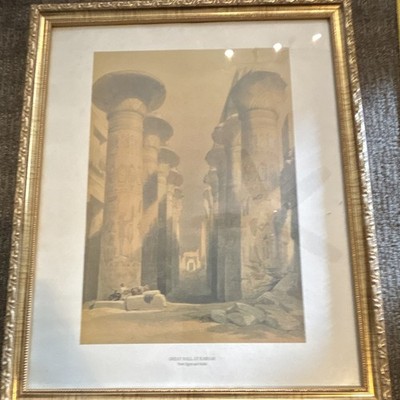 Great Hall Of Karnak Print, Unknown Artist