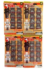 32X RUBY Sliders Floor Scratch Protectors BulbHead Felt Stretch No Noise