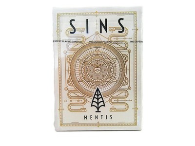 ONE DECK OF SINS MENTIS PLAYING CARDS, LIMITED EDITION, THIRDWAY & EPCC