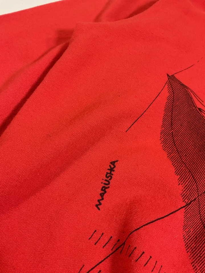 Sudadera De Colección Y2K Marushka Velero Talla XL Arte Michigan Náutica Preppy Foto 3 de 4