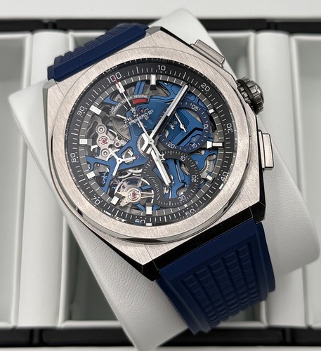 Zenith Defy El Primero Zenith 95.9002.9004/78.R590 44MM Titanium Mens Watch