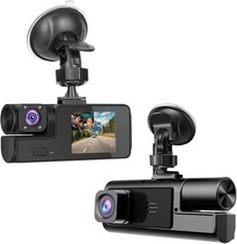 1080P Dual Dash Camera for Car Front and Inside Dashcam Car Security Video Recor