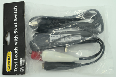 #ad #ad GENERAL TOOLS Model SSC6 Test Leads with Start Switch 16 2 20 AMP $17.99