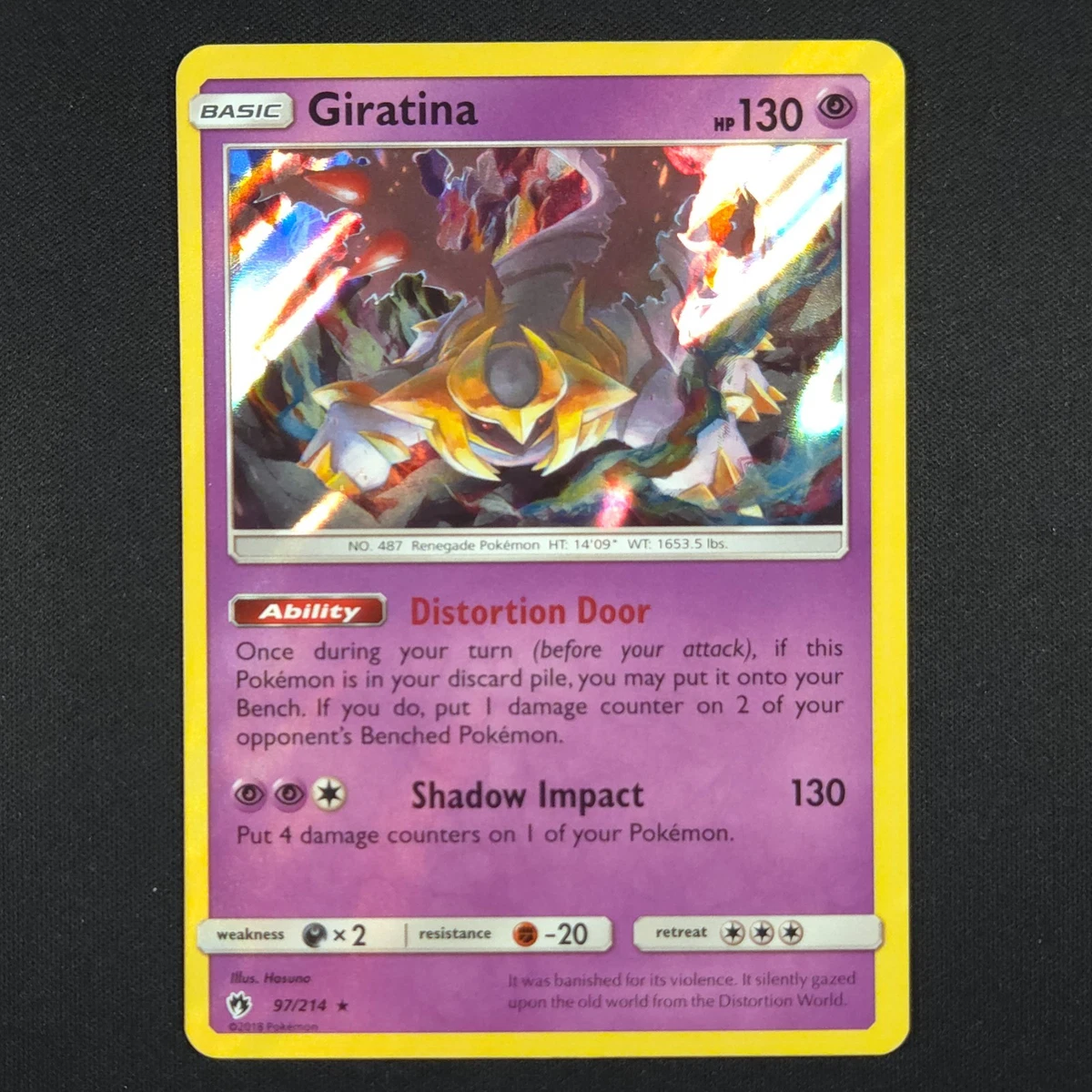 charmeleon 1995 pokemon card ACE 10 - Giratina VSTAR - 212/196 - Lost Origin