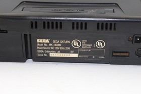SEGA Saturn Model 1 MK-80000 Console Only - Powers On, Doesn't Read Discs