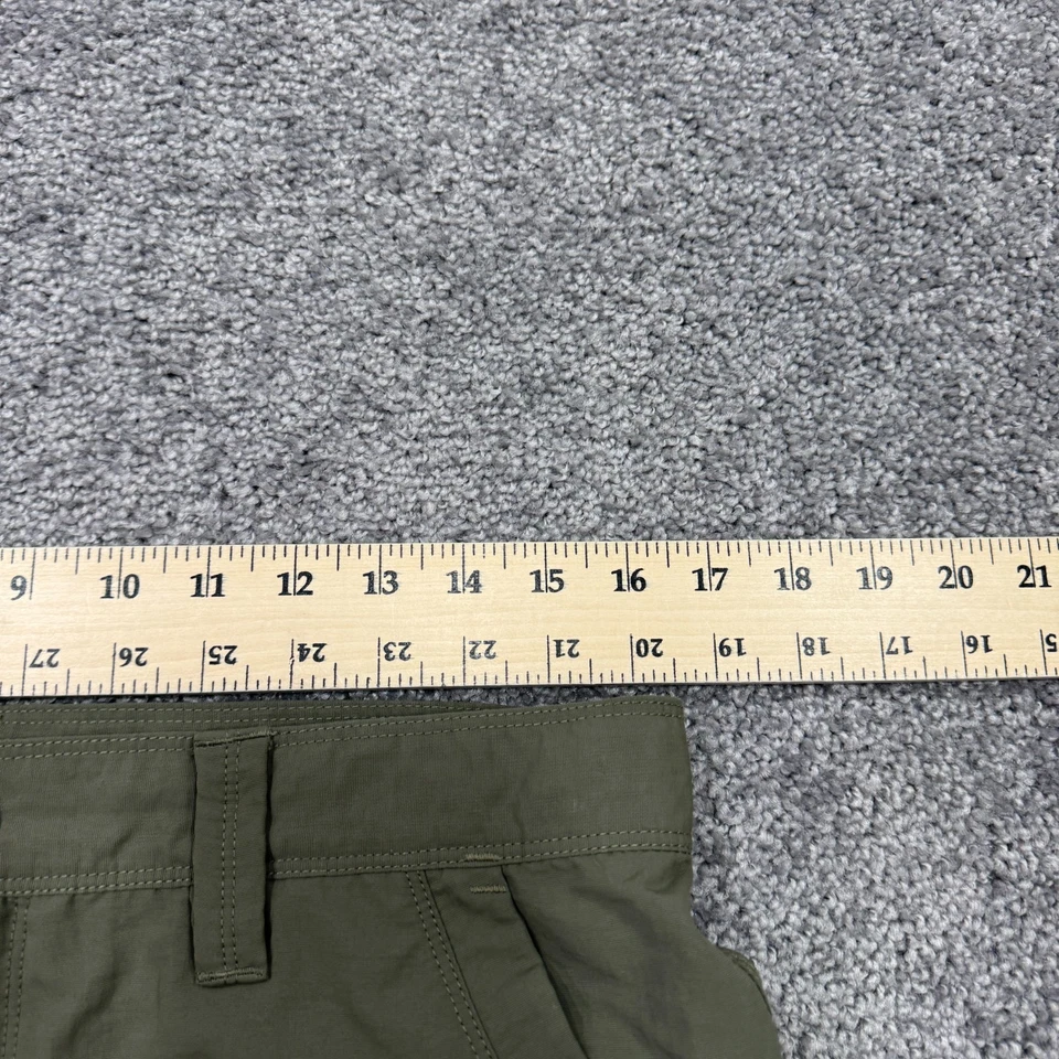 Pantalones Cortos The North Face Para Hombres 34 Verde Chino Ligero Exterior Senderismo Logo Bolsillo Foto 3 de 4