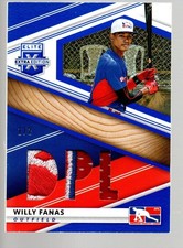 2020 Elite Extra Edition Dominican Materials Blue #FPM-WF Willy Fanas 1/2