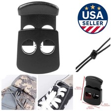 Durable Plastic Cord Locks with Spring Mechanism 10 Pack for Versatile Use